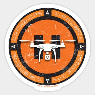 Phantom of the Helipad Sticker